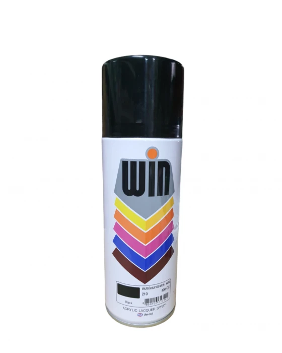 สีสเปรย์ WIN #210 BLACK