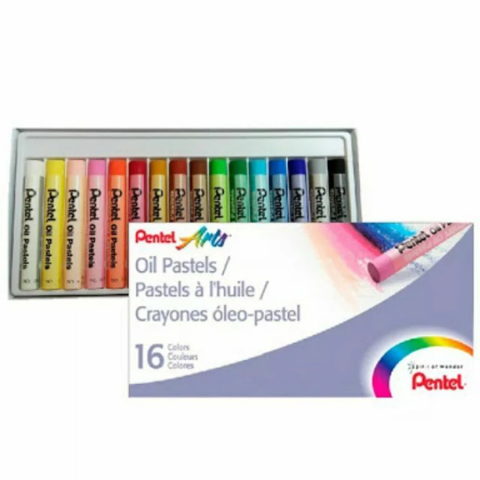 สีชอล์ก Pentel  16  สี