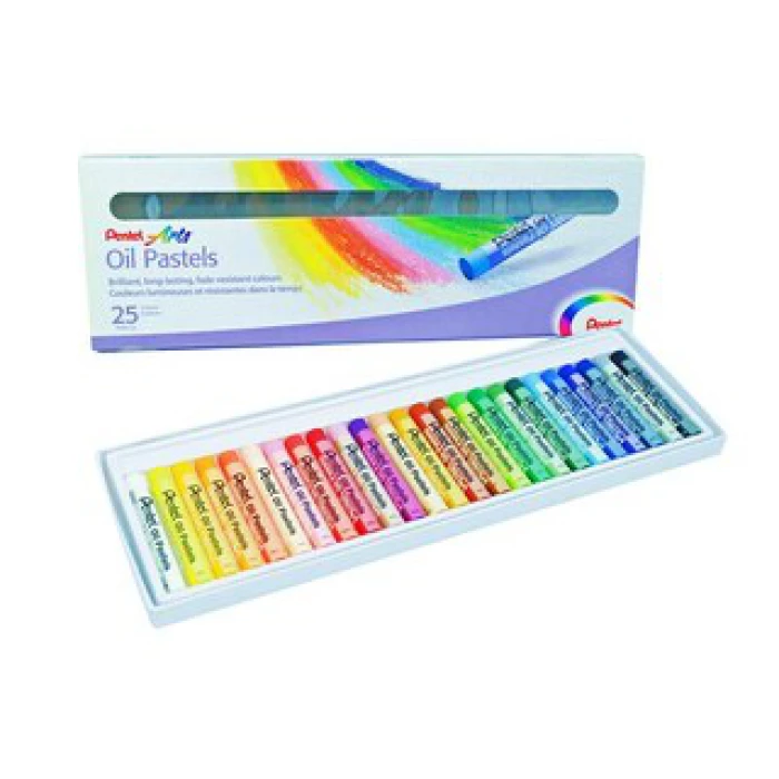 สีชอล์ก Pentel  25  สี