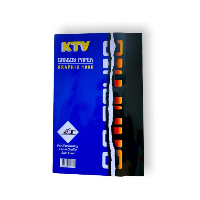 กระดาษคาร์บอน KTV น้ำเงิน 200T