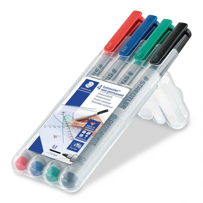 ปากกา Staedtler / Iumocolor แพค 4 / 316 WP4