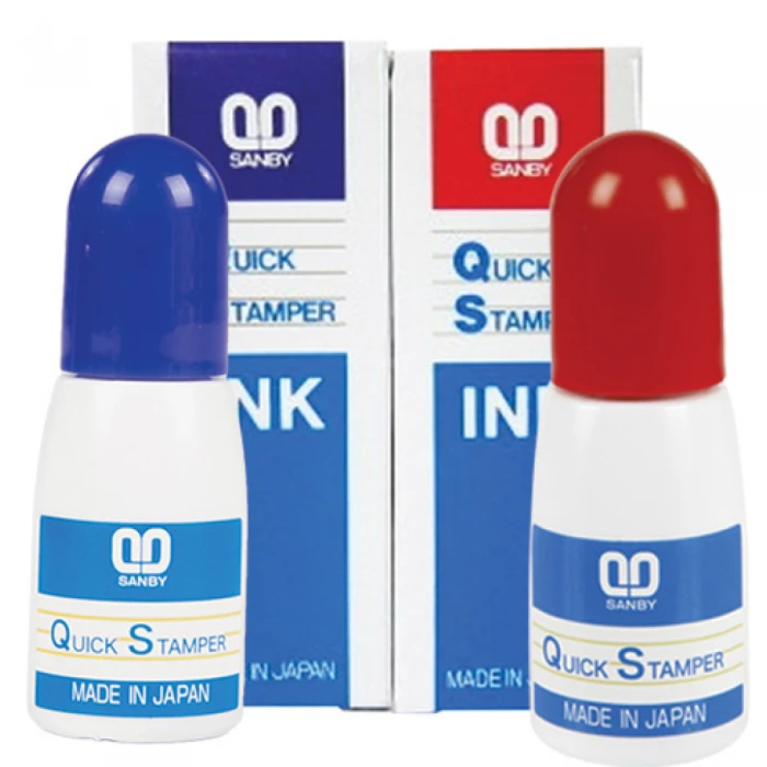 หมึกเติมตรายางในตัว Sanby INK  10 cc.