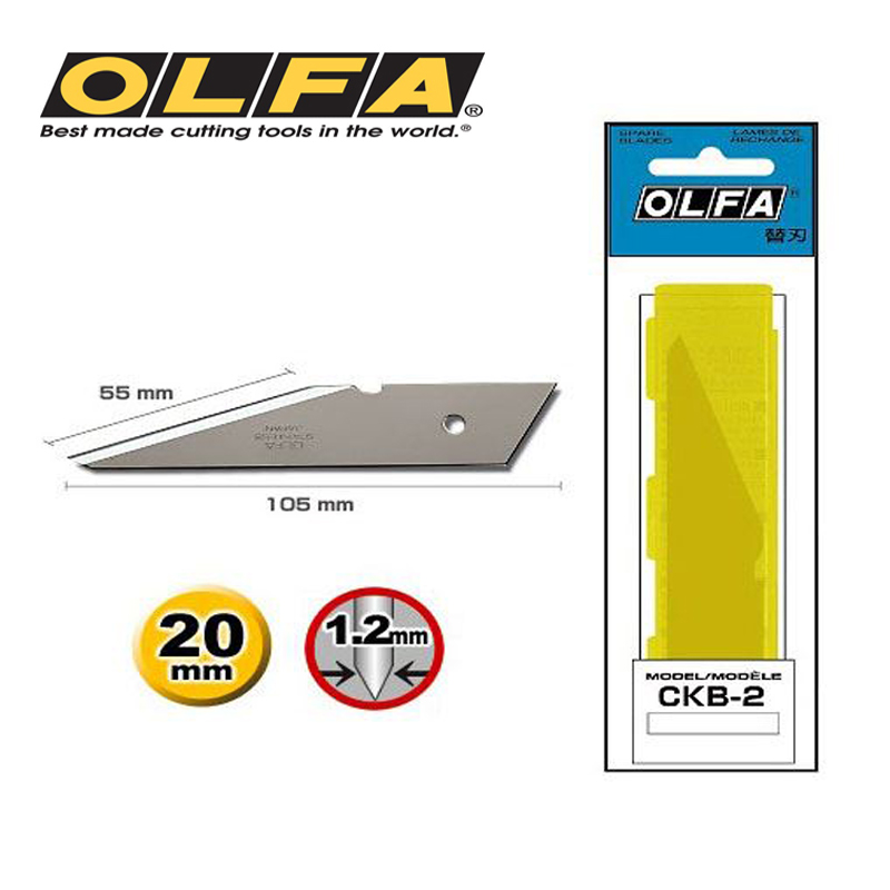 ใบมีดคัตเตอร์ OLFA CKB-2