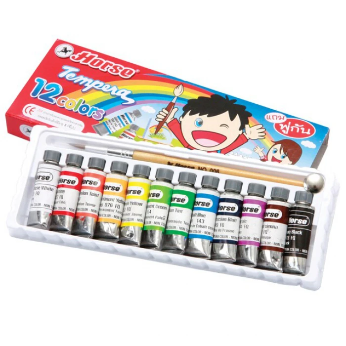 สีน้ำ ตราม้า  12 สี