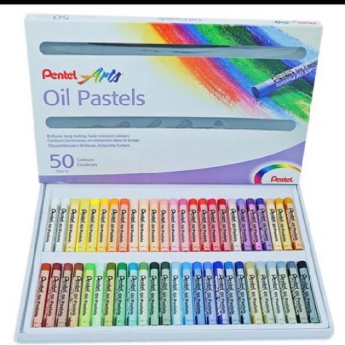 สีชอล์ก Pentel  50  สี