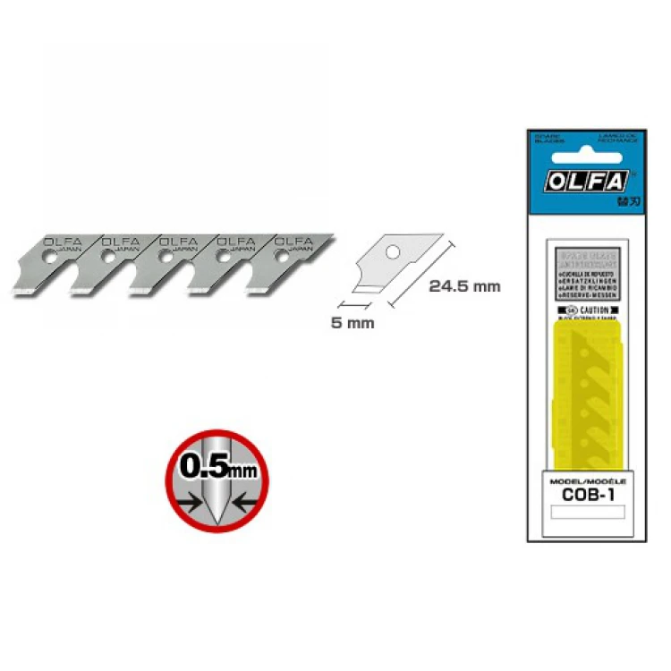 ใบมีดคัตเตอร์ OLFA COB-1